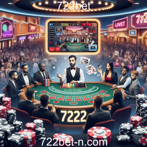 Experimente a Emoção dos Jogos Ao Vivo no 722bet